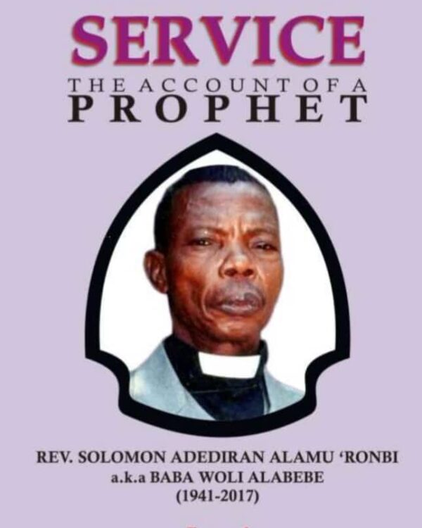 Service: The Account of a Prophet